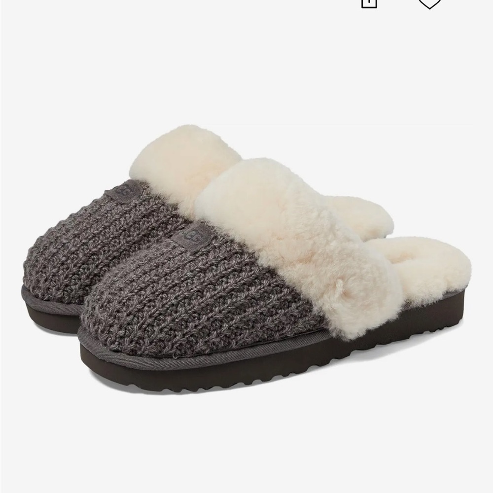 UGG® Cozy Knit Shearling Slippers.